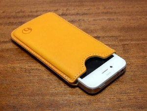 iPhone4 leather case